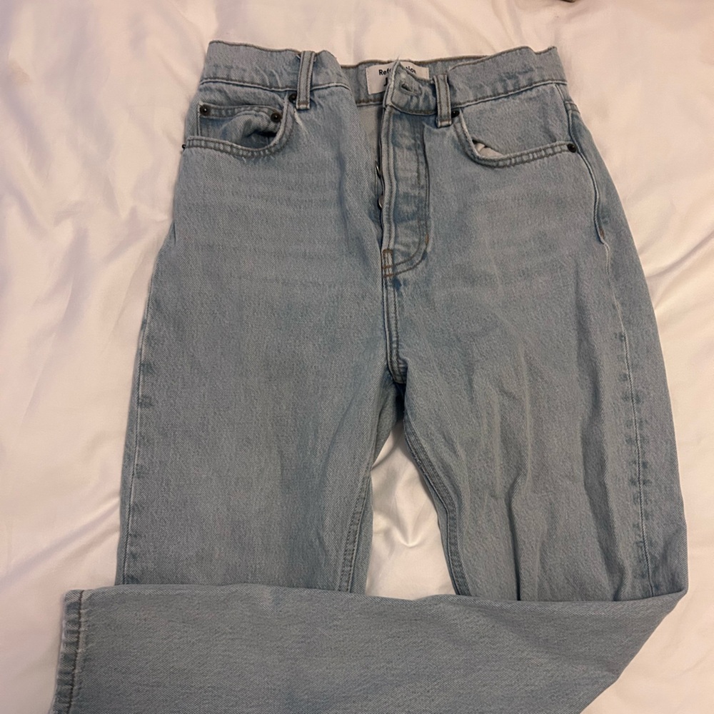 Reformation Cynthia Hi Rise Denim Jeans